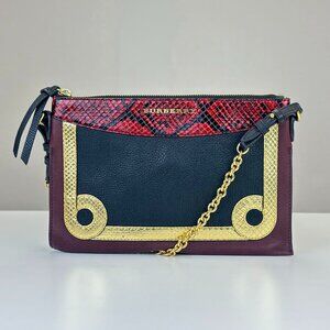 Burberry Multicolor Leather Shoulder Bag Crossbody